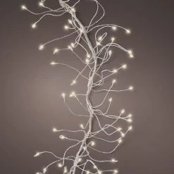 The Christmas Palace LED String Motion 10 FT 480 MICRO WARM WHITE LED CLUSTER LIGHT