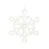 The Christmas Palace 15" SNOWFLAKE WITH 220 WARM WHITE MICRO LED Outdoor LED