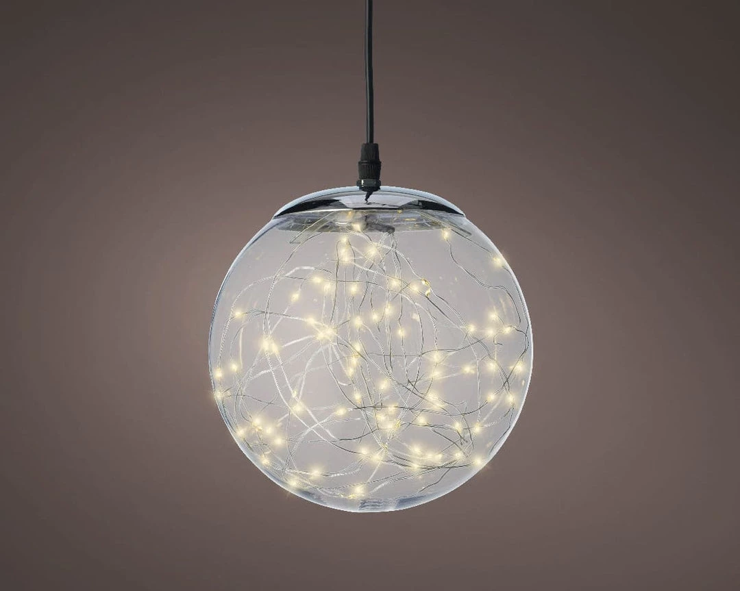 The Christmas Palace 80 LED WARM WHITE HANGING BALL LED String Motion 1 The Christmas Palace 80 LED WARM WHITE HANGING BALL LED String Motion