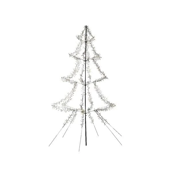 The Christmas Palace Outdoor LED 10 FT INSTANT SHAPE LED TREE BLACK WIRE 8 FUNCTION TWINKLE 1 The Christmas Palace Outdoor LED 10 FT INSTANT SHAPE LED TREE BLACK WIRE 8 FUNCTION TWINKLE