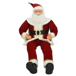The Christmas Palace OVERSIZED DECOR 5 FT SITTING SANTA
