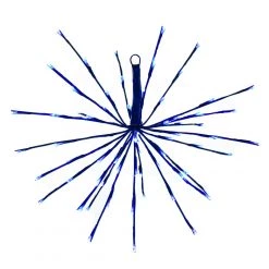 The Christmas Palace 72 LED BLUE FLASHING POLESTAR BLUE CORDED All About The Blues