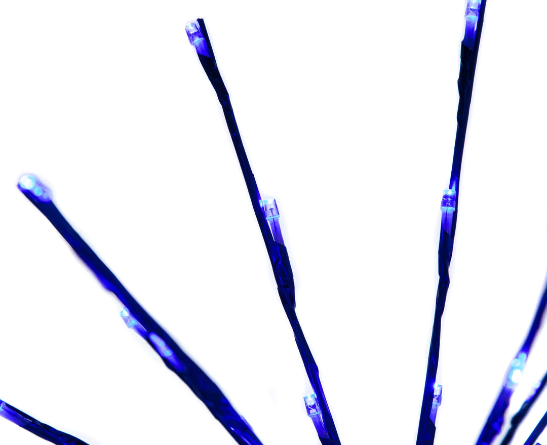 The Christmas Palace 72 LED BLUE FLASHING POLESTAR BLUE CORDED All About The Blues 3 The Christmas Palace 72 LED BLUE FLASHING POLESTAR BLUE CORDED All About The Blues