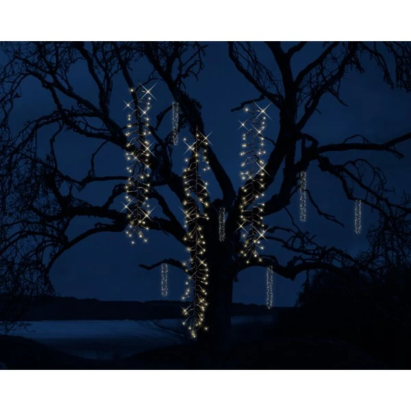 The Christmas Palace CHRISTMAS LIGHTS 39 FT CASCADE EXTENSION SET WARM WHITE WITH 6 STRINGS OF 480 LED LIGHTS 3 The Christmas Palace CHRISTMAS LIGHTS 39 FT CASCADE EXTENSION SET WARM WHITE WITH 6 STRINGS OF 480 LED LIGHTS