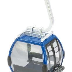 The Christmas Palace 3" BLUE & BLACK SKI LIFT GONDOLA 1:32 SCALE Animated Accessories