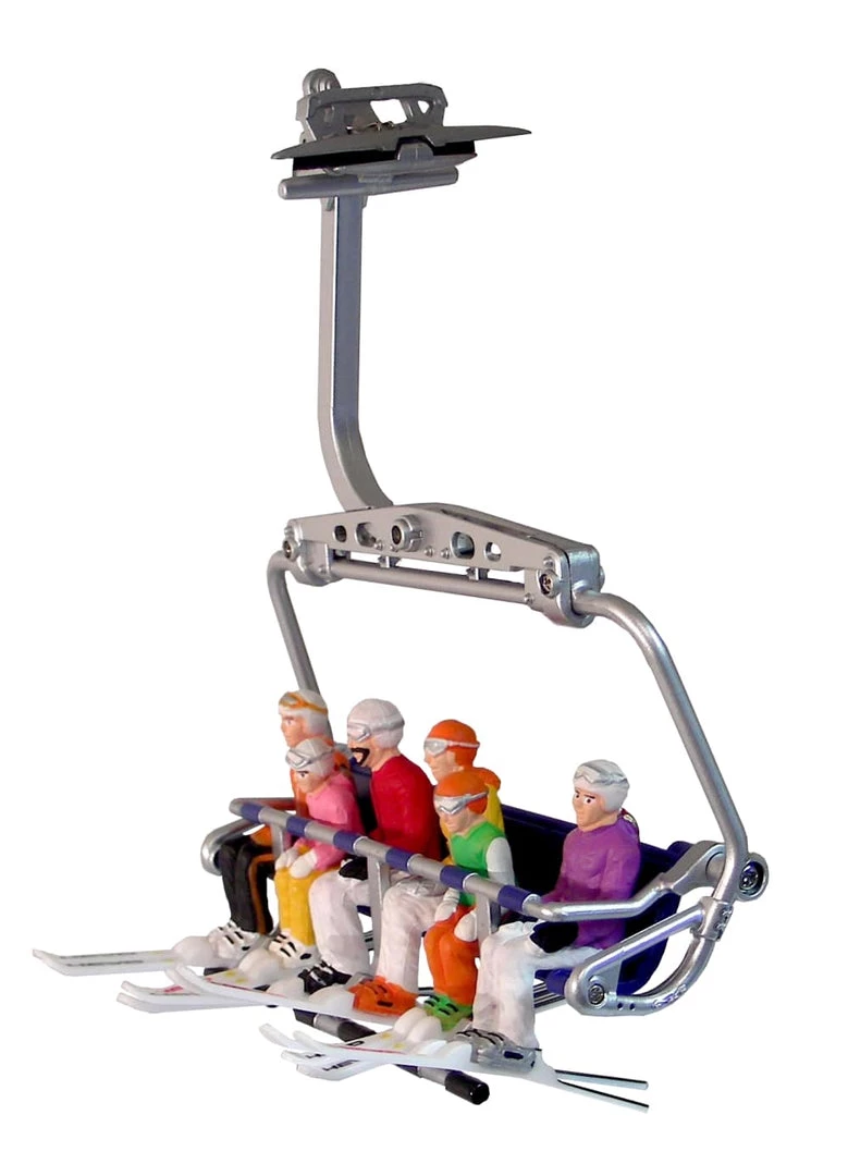 The Christmas Palace 6 PIECE SITTING SKIERS 1:32 SCALE Animated Accessories 1 The Christmas Palace 6 PIECE SITTING SKIERS 1:32 SCALE Animated Accessories