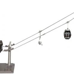 The Christmas Palace Animated Accessories 13 FT BLACK & GREY LUXE SKI LIFT 1:32 SCALE