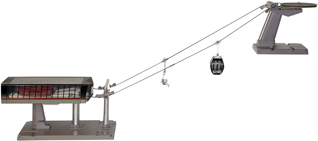 The Christmas Palace Animated Accessories 13 FT BLACK & GREY LUXE SKI LIFT 1:32 SCALE 1 The Christmas Palace Animated Accessories 13 FT BLACK & GREY LUXE SKI LIFT 1:32 SCALE