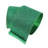 The Christmas Palace 2.5" X 10YD GREEN GLITTER STRIPE RIBBON