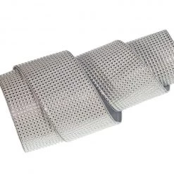 The Christmas Palace 4" X 10YD SILVER DECO RIBBON Ribbon & Bows