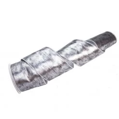 The Christmas Palace 4" X 10YD METALLIC SILVER RIBBON