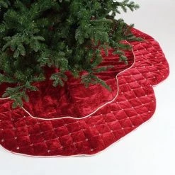 The Christmas Palace 84" RUBY ELEGANT TREE SKIRT Skirts & Stockings