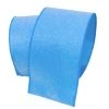 The Christmas Palace 2.5 "X 10YD TURQUOISE BLUE SUGAR CANDY RIBBON Ribbon & Bows