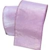 The Christmas Palace 2.5" X 10YD SHINY LIGHT PINK RIBBON