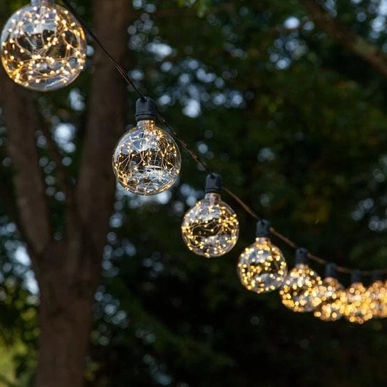 The Christmas Palace CHRISTMAS LIGHTS G125 WARM WHITE FAIRY LIGHT BULB 5 The Christmas Palace CHRISTMAS LIGHTS G125 WARM WHITE FAIRY LIGHT BULB