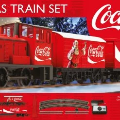 The Christmas Palace Animated Accessories COCA-COLA CHRISTMAS TRAIN SET