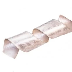 The Christmas Palace 4" X 10YD LIGHT GOLD RIBBON Ribbon & Bows