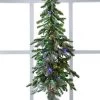 The Christmas Palace CHRISTMAS TREES 3 FT WINTER FROST ALPINE TREE PRE LIT