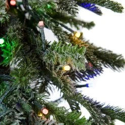 The Christmas Palace CHRISTMAS TREES 3 FT WINTER FROST ALPINE TREE PRE LIT